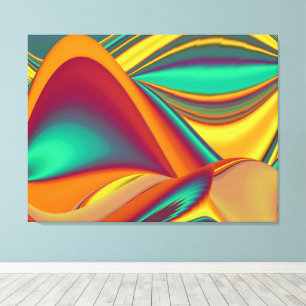 Spring Summer Autumn Flowers Magic Canvas Print