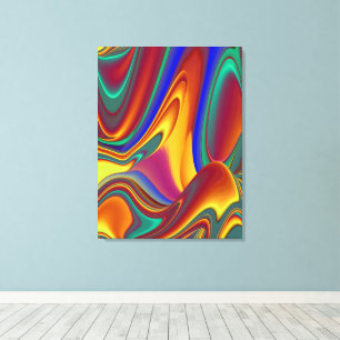 Spring Summer Autumn Flowers Magic Canvas Print