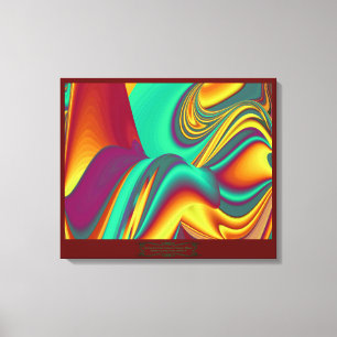 Spring Summer Autumn Flowers Magic Canvas Print