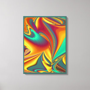 Spring Summer Autumn Flowers Magic Canvas Print