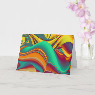 Spring Summer Autumn Flowers Magic Card