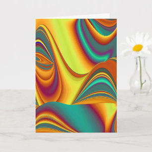 Spring Summer Autumn Flowers Magic Card