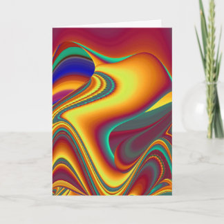 Spring Summer Autumn Flowers Magic Card