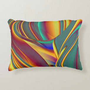 Spring Summer Autumn Flowers Magic Decorative Cushion