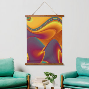 Spring Summer Autumn Flowers Magic Hanging Tapestry