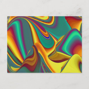 Spring Summer Autumn Flowers Magic Holiday Postcard