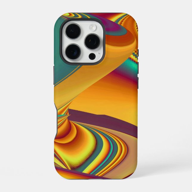 Spring Summer Autumn Flowers Magic iPhone Case (Back)