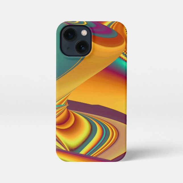 Spring Summer Autumn Flowers Magic iPhone Case (Back)