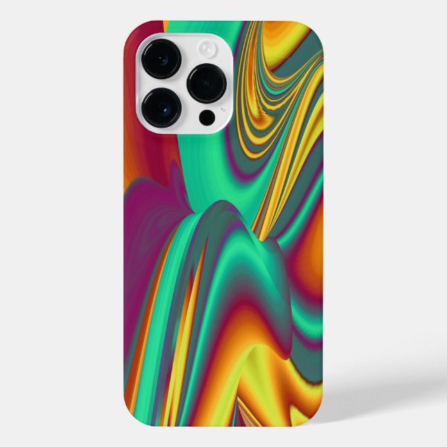 Spring Summer Autumn Flowers Magic iPhone Case (Back)