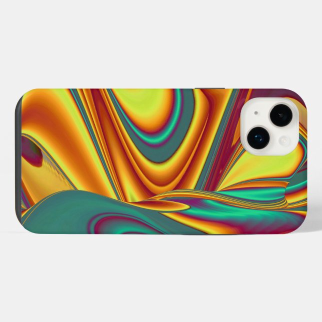 Spring Summer Autumn Flowers Magic iPhone Case (Back Horizontal)