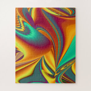 Spring Summer Autumn Flowers Magic Jigsaw Puzzle