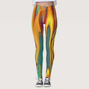Spring Summer Autumn Flowers Magic Leggings