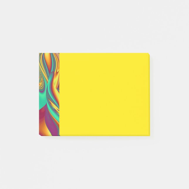 Spring Summer Autumn Flowers Magic Post-it Notes (Front)