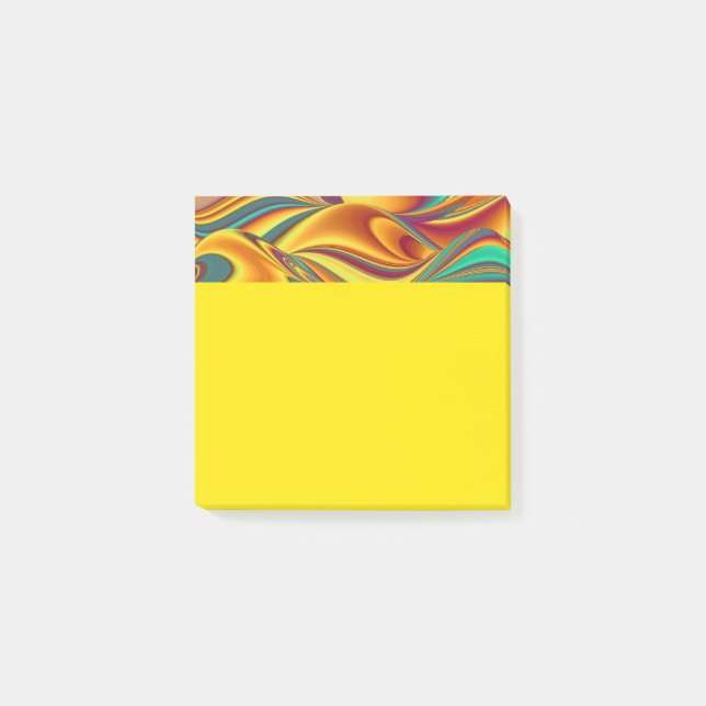 Spring Summer Autumn Flowers Magic Post-it Notes (Front)