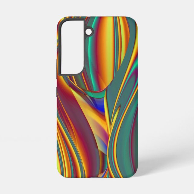 Spring Summer Autumn Flowers Magic Samsung Galaxy S22 Case (Back)