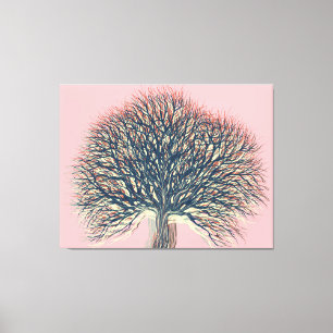 Spring Summer Autumn Winter Tree #3 Canvas Print