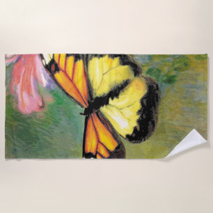Spring Summer Butterfly - Beach Towel