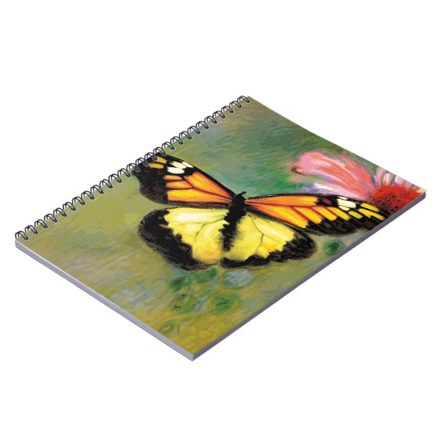 Spring Summer Butterfly -  Notebook (Left Side)