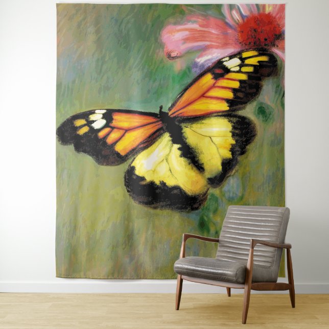 Spring Summer Butterfly - Tapestry (In Situ)