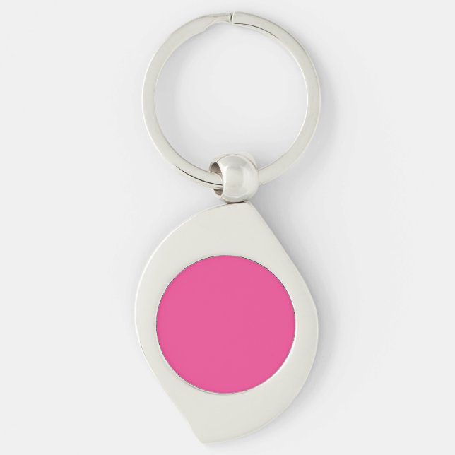 Spring Summer Colour Beetroot Purple Key Ring (Front)
