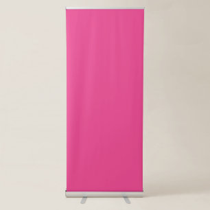 Spring Summer Colour Beetroot Purple Retractable Banner