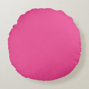 Spring Summer Colour Beetroot Purple Round Cushion