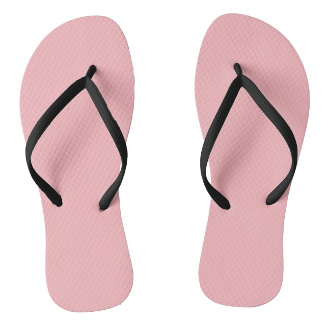 Spring Summer Colour Crystal Rose Flip Flops (Footbed)