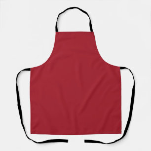 Spring Summer Colour Fiery Red Apron