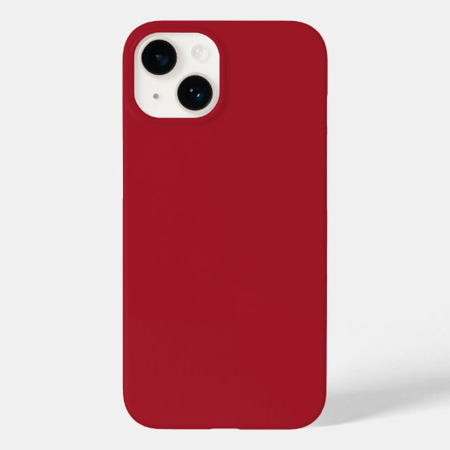 Spring Summer Colour Fiery Red Case-Mate iPhone Case (Back)