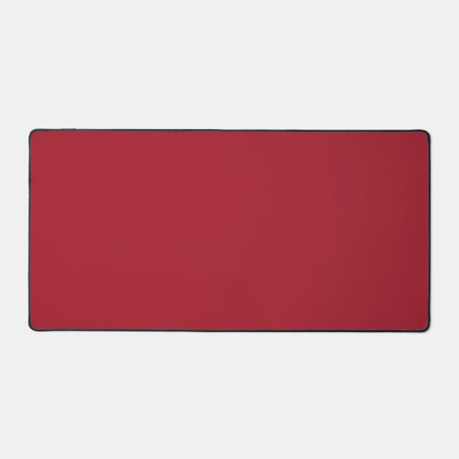 Spring Summer Colour Fiery Red Desk Mat (Front)