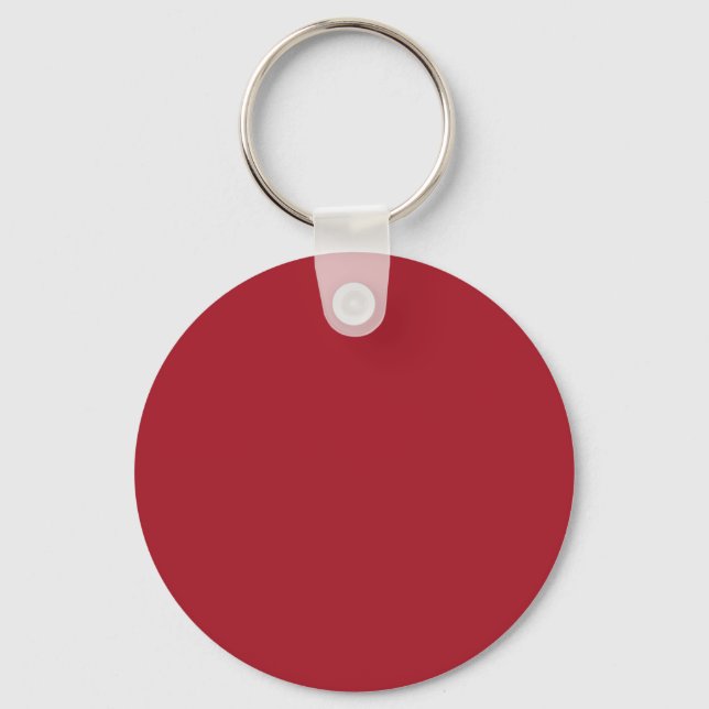 Spring Summer Colour Fiery Red Key Ring (Front)