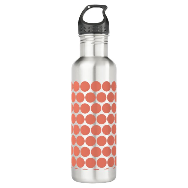 Spring Summer Colour Peach Pink 710 Ml Water Bottle (Front)