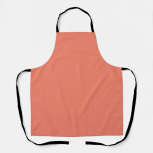 Spring Summer Colour Peach Pink Apron