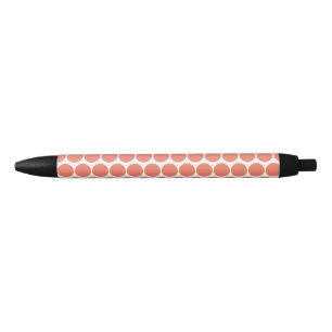 Spring Summer Colour Peach Pink Black Ink Pen