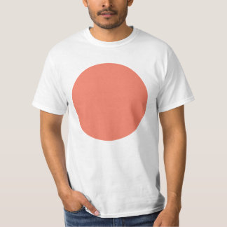 Spring Summer Colour Peach Pink T-Shirt