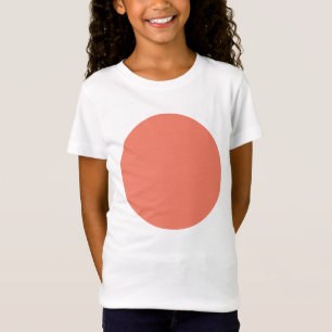 Spring Summer Colour Peach Pink T-Shirt