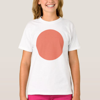 Spring Summer Colour Peach Pink T-Shirt