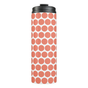 Spring Summer Colour Peach Pink Thermal Tumbler