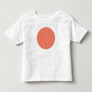 Spring Summer Colour Peach Pink Toddler T-Shirt