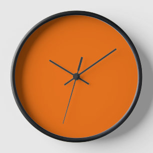 Spring Summer Colours Tangelo Clock