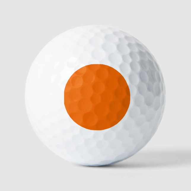 Spring Summer Colours Tangelo Golf Balls (Front)