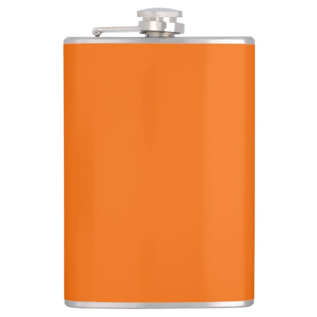 Spring Summer Colours Tangelo Hip Flask (Front)
