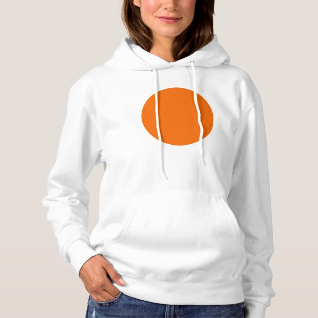Spring Summer Colours Tangelo Hoodie (Front)
