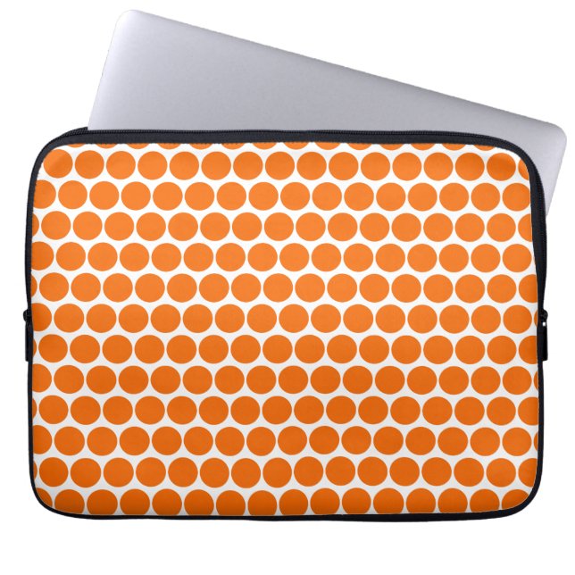 Spring Summer Colours Tangelo Laptop Sleeve (Front)
