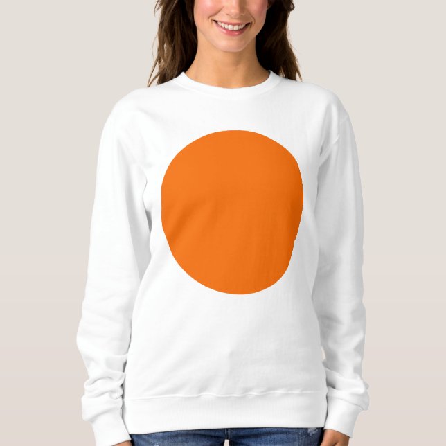 Spring Summer Colours Tangelo Sweatshirt (Front)