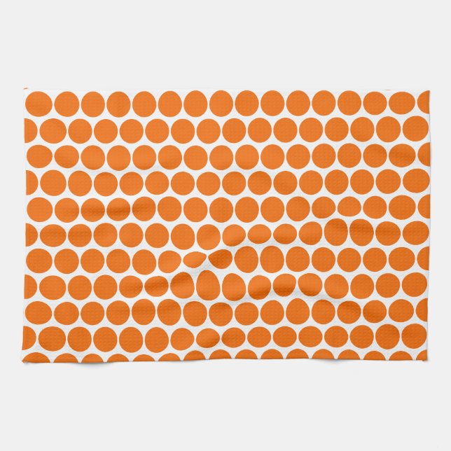Spring Summer Colours Tangelo Tea Towel (Horizontal)