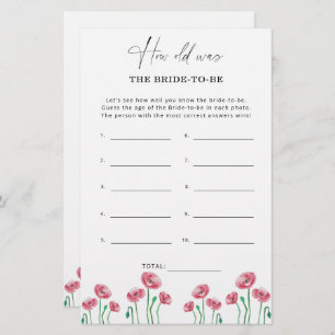 Spring Summer How old was the bride to be