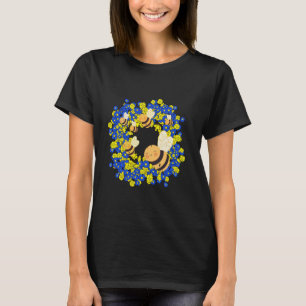 Spring Summer Insects Insect Bee Bee Bumble Bee Fl T-Shirt