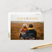 Spring Summer Wildflower | Wedding Save the Date