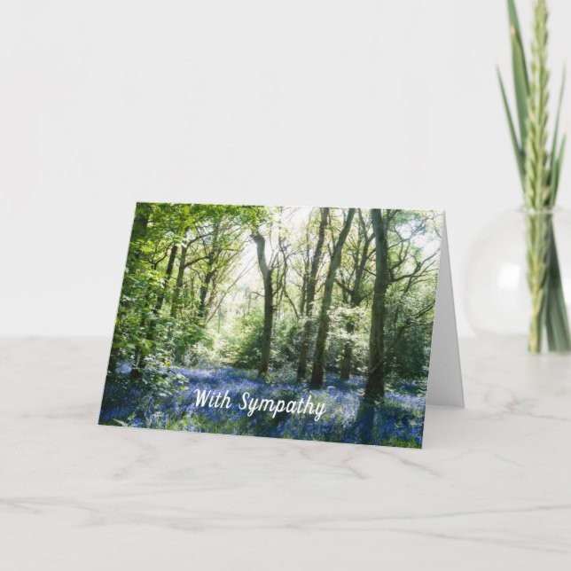 Spring Sunbeams Sympathy Card (Front)